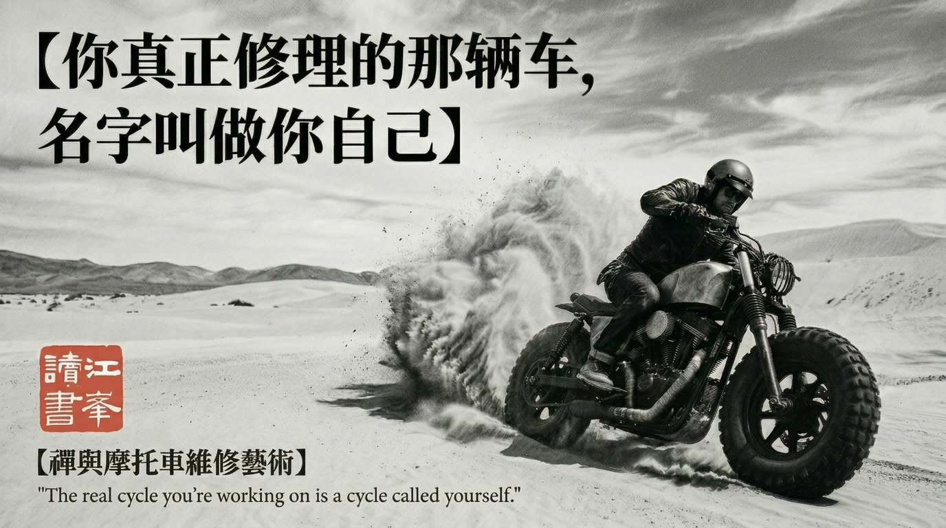 【禅与摩托车维修艺术】当需要拆开发动机时，沉迷风景的人会焦躁；不愿意把美拆开｜当面对落日时，沉迷结构的人会无动于衷